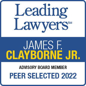 Leading Lawyers badge 2022 - James Clayborne