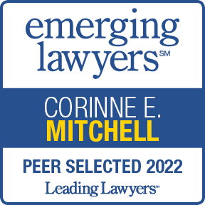 Leading Lawyers badge 2022 - Corinne Mitchell